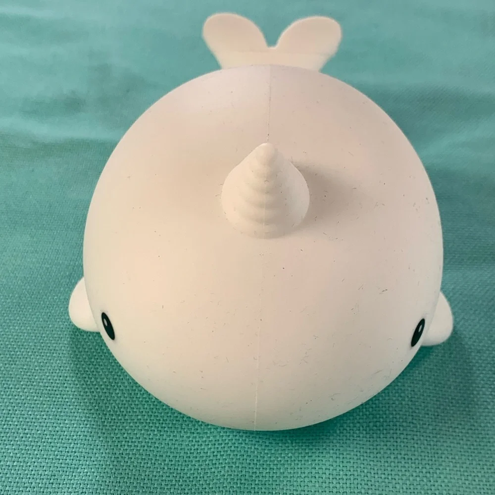 Color Changing Night Light Desk‎ Lamp Kids Room Baby Whale 🐳 USB Chargeable